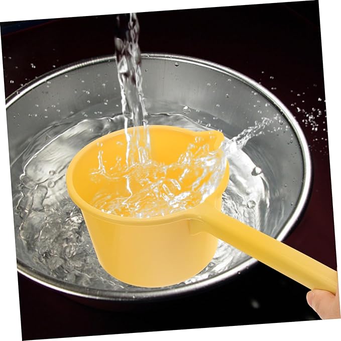 Scoop for Bathroom Kitchen 3pcs Water Ladle Handle Garden Watering Bailer Home Gadget for Cooking Gardening